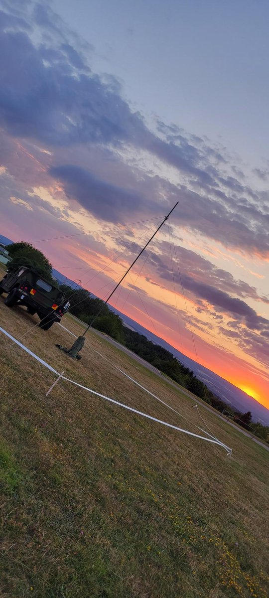 Flag_and_Torch's tweet photo. 504th Brigade Signal Company with soldiers from 21st TSC out here performing fantastic in this year's JulyX HF competition. They could not have asked for better weather for the occasion!
@21stTSC https://t.co/XZqGfwRthX
