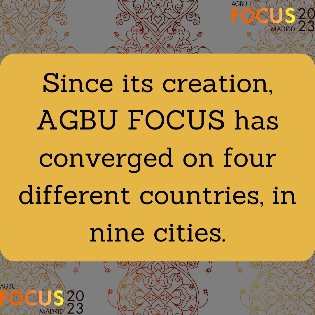 agbu's tweet photo. Next week, for the first time since 2019, AGBU FOCUS officially returns!
Throughout four days, AGBU Young Professionals worldwide will join together in the legendary city of Madrid for workshops and fun activities.
#AGBUFOCUS #AGBUFOCUSMADRID
Link: https://t.co/NfXWpiyShW https://t.co/0kwHbIDixI