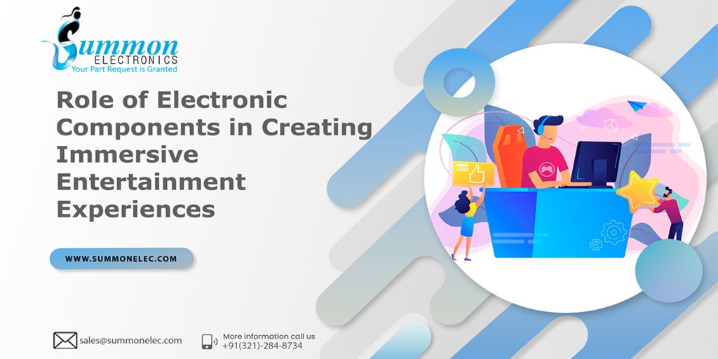 SummonElec's tweet photo. 🎉Discover The Power of Electronic Components in immersive entertainment! Dive into cutting-edge technology shaping the future of gaming, streaming, and cinema. Join us to explore breakthroughs and trends in the industry! #SummonElectronics #ImmersiveTech https://t.co/yyUDhl6p61