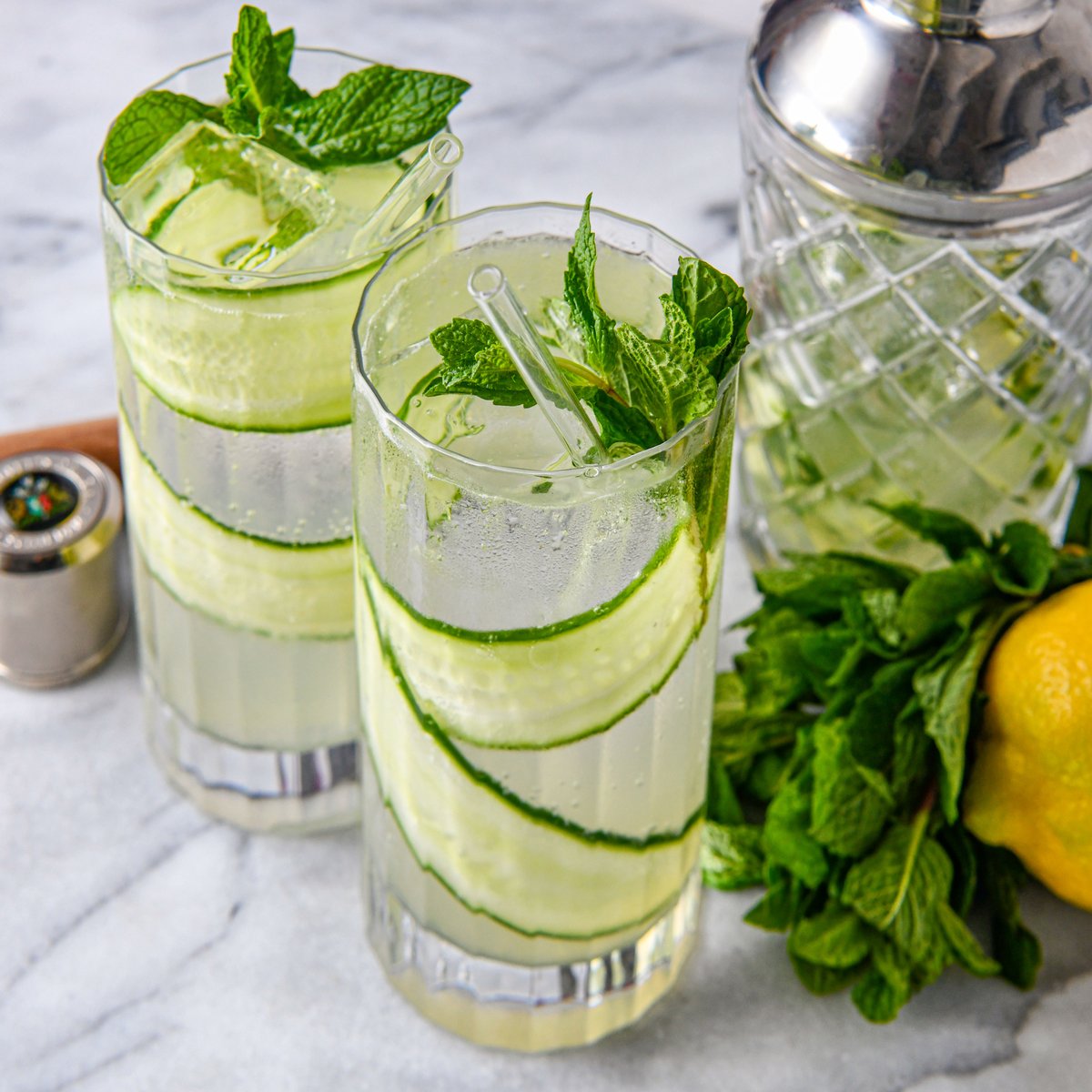 Cool down with a NOLET'S Silver Cucumber Smash. The simply sublime recipe is here: noletsgin.com/recipe/cucumbe… #BeatTheHeat #SummerCocktail #Gin #CucumberSmash #NOLETS