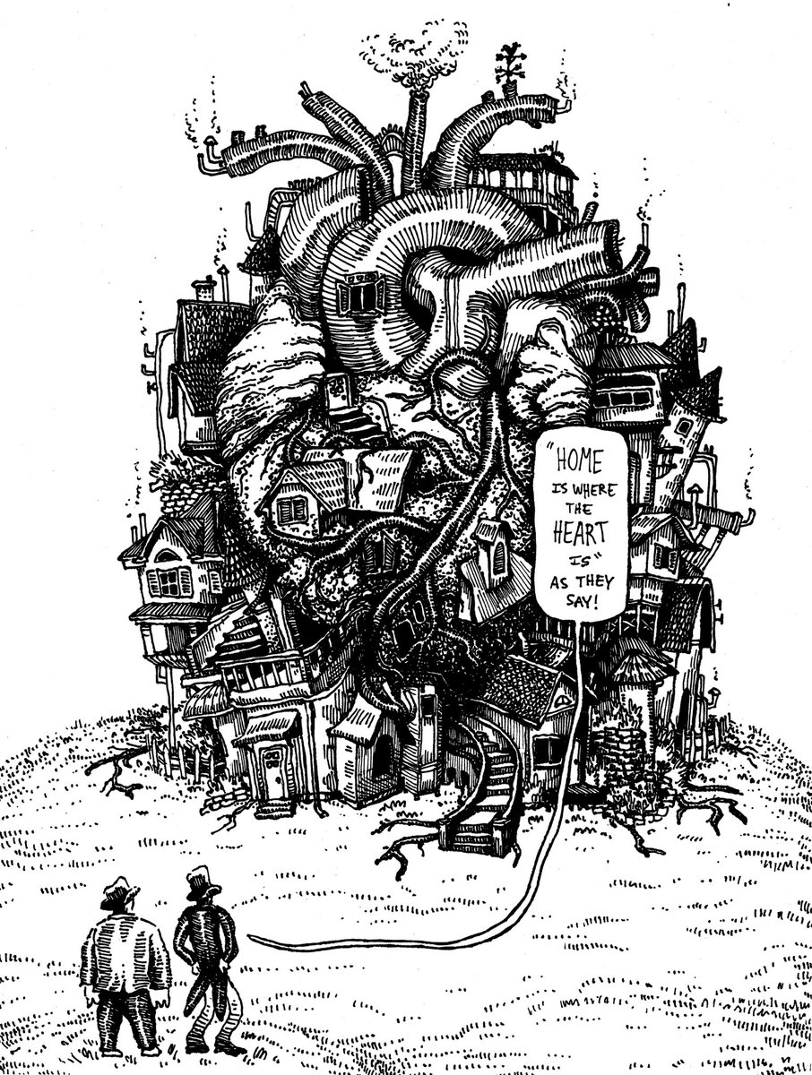 moving-in-black-ink-on-paper-12-x-9-in-bat-trousers-team-vampires