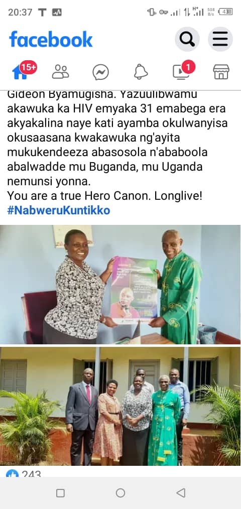 Community level engagements- the way to go!! Thank you Ssebo Omumbejja Mariam Ndagire for the very good reception and your commitments towards the fight against Stigma 💪