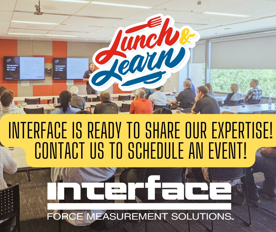 loadcells's tweet image. Interface hosts #TechnicalWorkshops with our customers in-person! If you are interested in hosting a local #Event or would like us to bring our team to your company for an onsite #Workshop, contact us now! bit.ly/44kVFMy