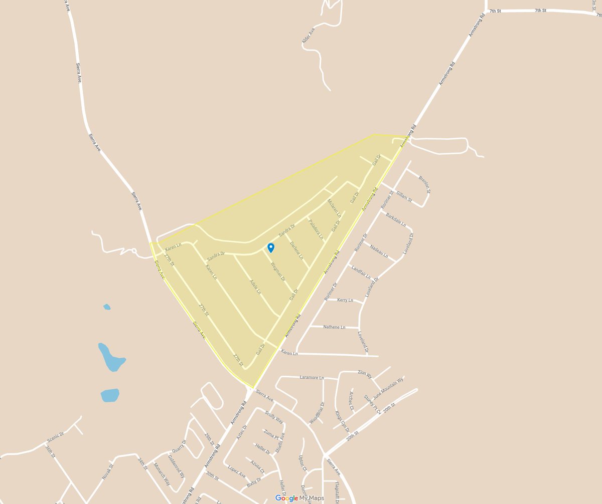 CALFIRERRU's tweet image. #OakFire [UPDATE] 3:36 pm - An Evacuation Warning has been issued for the following area: South of Lauren, Northeast of Sierra and northwest of Armstrong.