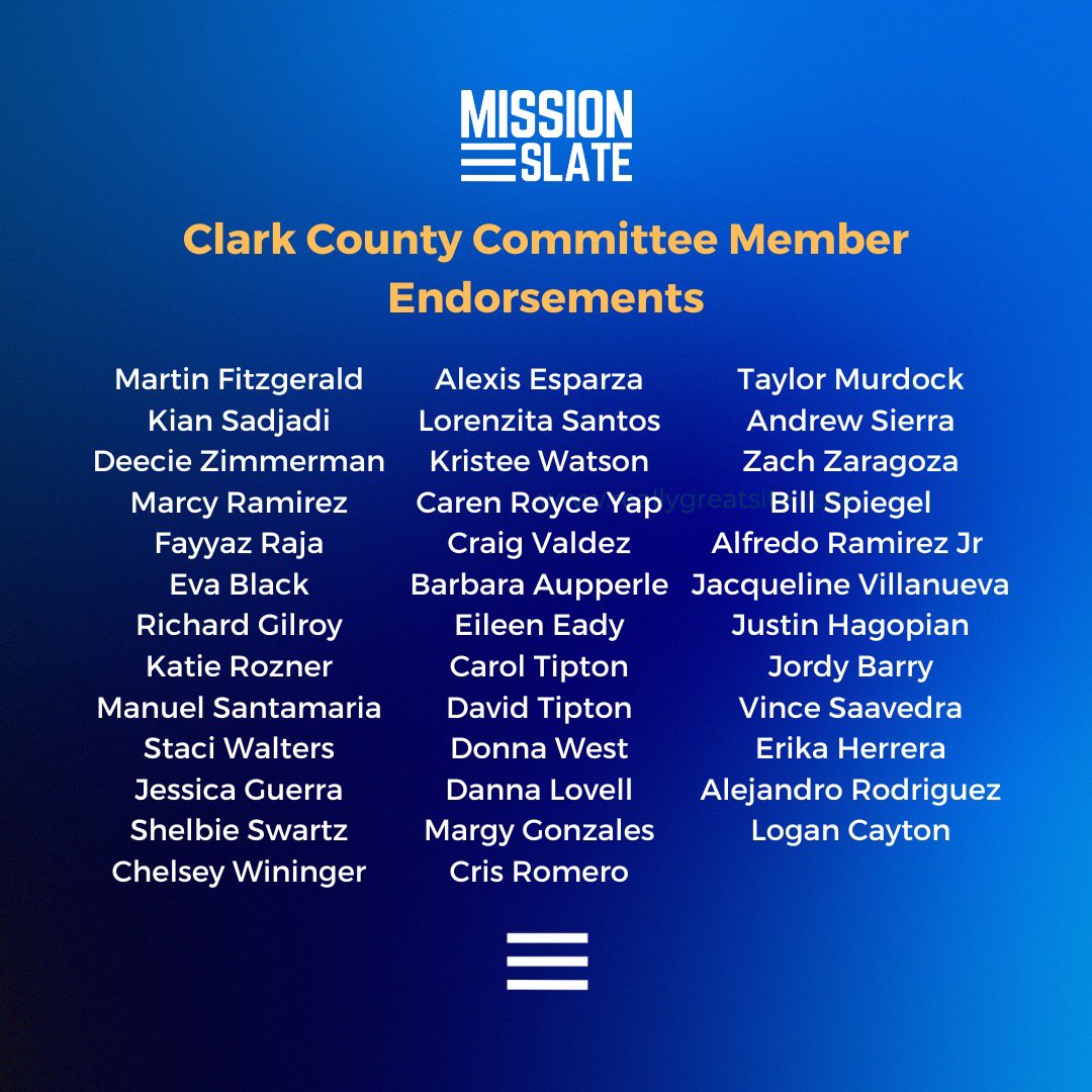 angelyntabalba's tweet photo. Proud to be running for @ClarkDems on the #MissionSlate and grateful to be backed by community leaders, dedicated public servants, + tireless activists who embody the spirit of grassroots engagement day in and day out. ๐ช๐ฝ https://t.co/T0rjXsBBIF