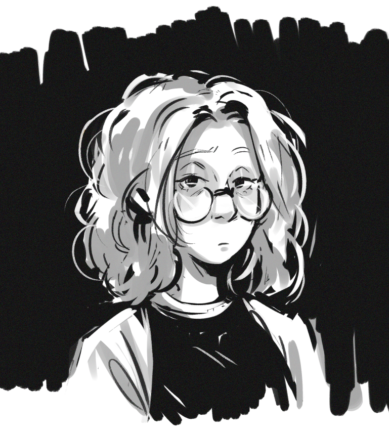 blobby self-portrait