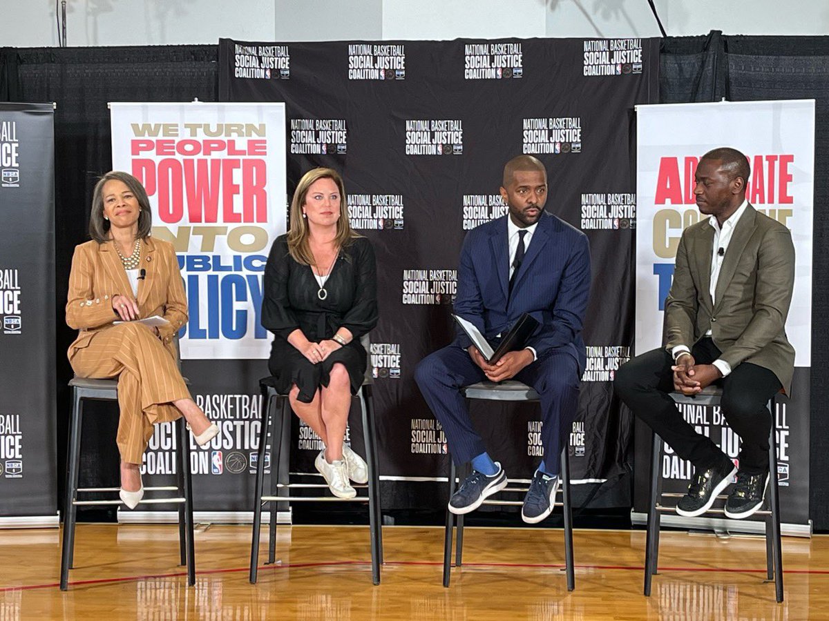 Grateful @jointhenetwork was part of the @NBACoalition #bipartisan town hall on #SecondChances! Thx to @Caduggy @RepLBR @RepArmstrongND and to CNN’s @Bakari_Sellers, the @PelicansNBA’s Larry Nance, Jr. @Larrydn22 and to @NBA Dep Commissioner Mark Tatum for an inspiring day!