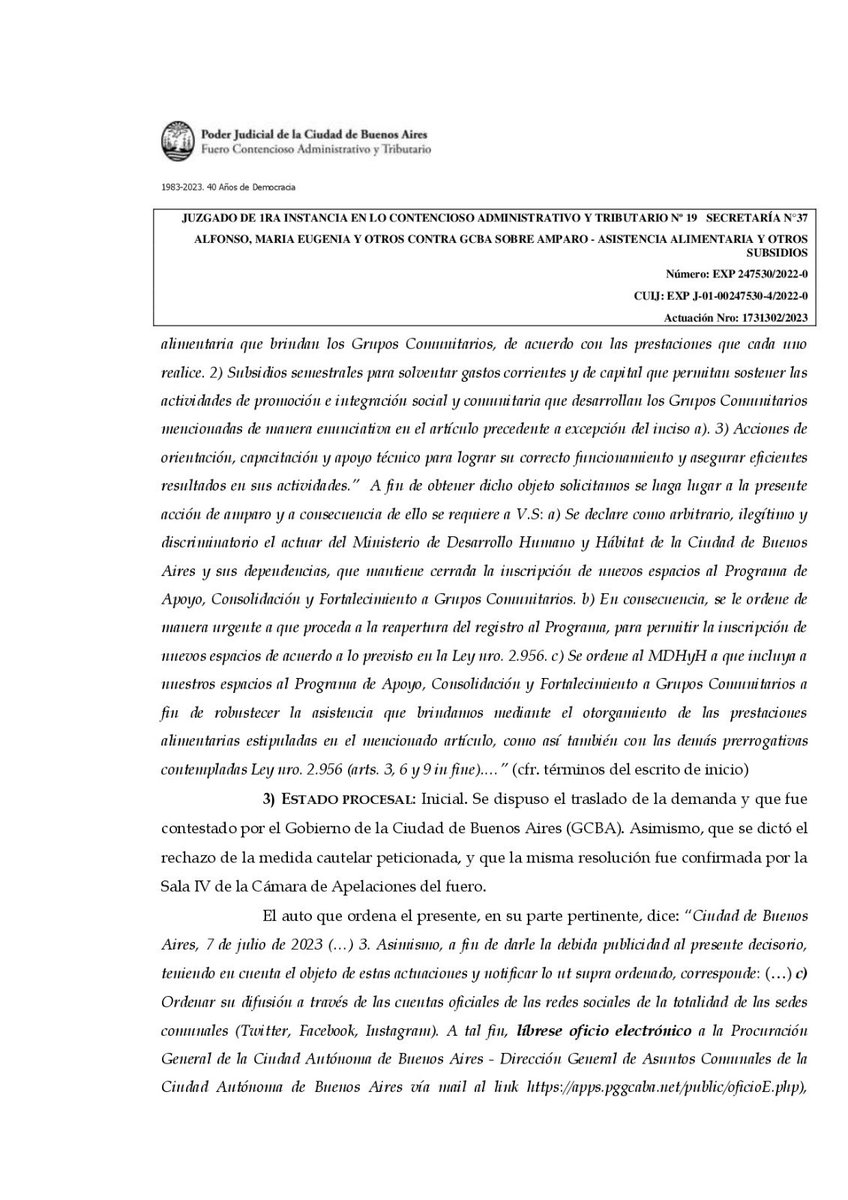 BA Comuna 6 tweet media