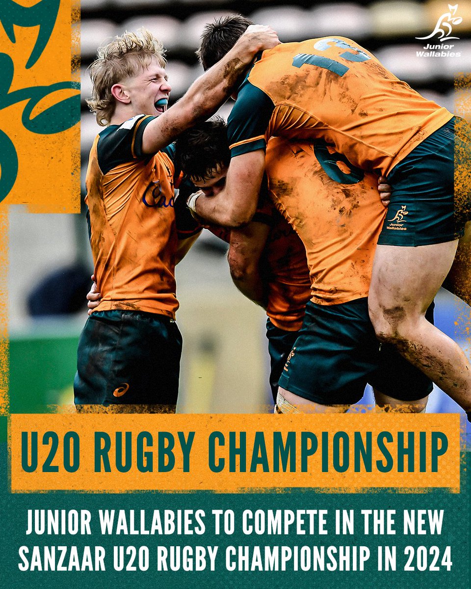 wallabies's tweet photo. An exciting new competition for our #JuniorWallabies 🤩

The 2024 Championship will take place on the Gold Coast in April next year. https://t.co/DbjTyyOhmo