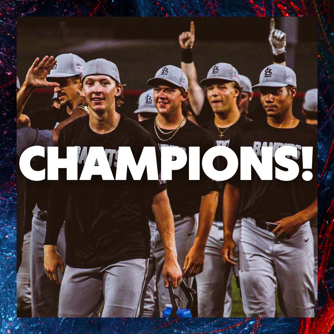 stlcollegebb's tweet photo. Your 2023 Metro Collegiate
Champions!

The Bandits are back-to-back champions for the second year in a row!

Congratulations Bandits! https://t.co/W2GpJUPz2H