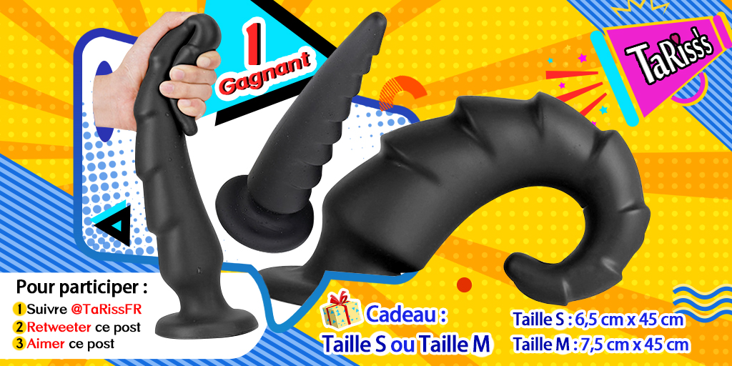🥳TaRiss’s - 1 Gagnant!!!

🍉Pour participer :
1⃣Suivre <a href="/TaRissFR/">TaRiss'sFR Stores🇫🇷</a>
2⃣Retweeter + Aimer ce post

🩷Le lien vers notre boutique Amazon :
🇫🇷amzn.to/2QIeusQ

⏰Du 21 juillet au 31 juillet

#giveaway #concours #cadeau #gratuit #fisting #anal #godemiché #SexeAnal
