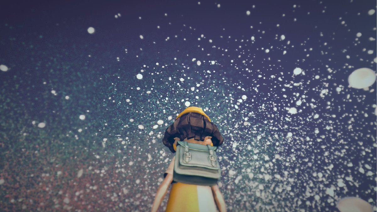 まるで雪が舞うかよのよぅな
#トゥモローチルドレンフェニックス　#雪
