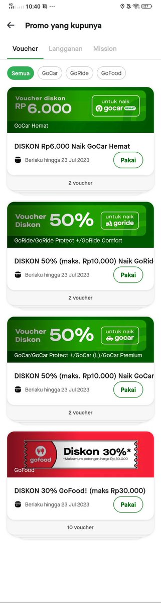 classyics's tweet image. Wts voucher gocar, voucher goride, voucher gofood 
Gofood minbel 25k blm gf+
Kalo mau langsung chat wa yang ada di bio
Fee 1k-3k
#zonauang #zonajajan