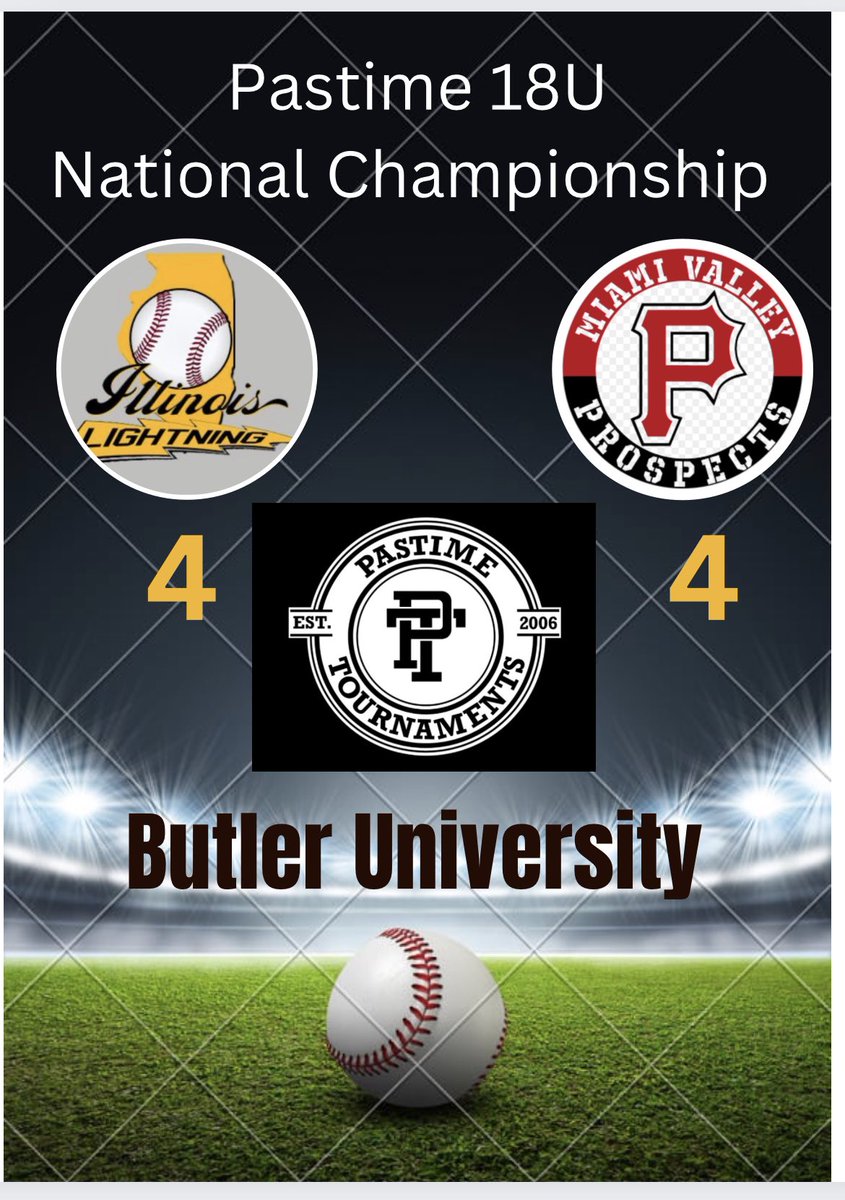 @LightningCoachHart12 (@lightningcoach2) on Twitter photo IL.⚡️18U-Hart Tie in Game2 vs. Miami Valley Prospects <a href="/PastimeBaseball/">Pastime Tournaments</a>
<a href="/chrisrogers2119/">chris rogers</a>
2-3 (2)3B,R,RBI 2ip,0ER,3k
<a href="/xzaviervargas18/">Xzavier Vargas</a> 5ip,3h,er,6k
<a href="/ZThrede/">Zach Threde</a> 3-4,R
<a href="/caydenhart27/">cayden hart</a> 2-3,R
<a href="/TrentDian3/">Trent Dian</a> 2B,R
<a href="/parker_g13/">Parker Greenfield</a> H,2RBI
<a href="/AnthonyGliffe/">Anthony Gliffe</a> <a href="/ILlightning/">Illinois Lightning</a>
⏳ 7/20 11:15
🏟️ Univ. of Indy IL.⚡️18U-Hart Tie in Game2 vs. Miami Valley Prospects <a href="/PastimeBaseball/">Pastime Tournaments</a>
<a href="/chrisrogers2119/">chris rogers</a>
2-3 (2)3B,R,RBI 2ip,0ER,3k
<a href="/xzaviervargas18/">Xzavier Vargas</a> 5ip,3h,er,6k
<a href="/ZThrede/">Zach Threde</a> 3-4,R
<a href="/caydenhart27/">cayden hart</a> 2-3,R
<a href="/TrentDian3/">Trent Dian</a> 2B,R
<a href="/parker_g13/">Parker Greenfield</a> H,2RBI
<a href="/AnthonyGliffe/">Anthony Gliffe</a> <a href="/ILlightning/">Illinois Lightning</a>
⏳ 7/20 11:15
🏟️ Univ. of Indy