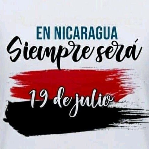 Viva #Nicaragua Libre!!!
#4419siempreVictoriosos