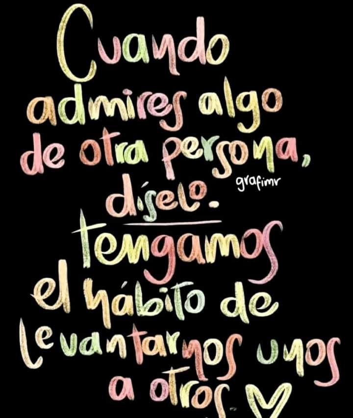Tengamos el hábito de levantarnos unos a otros!