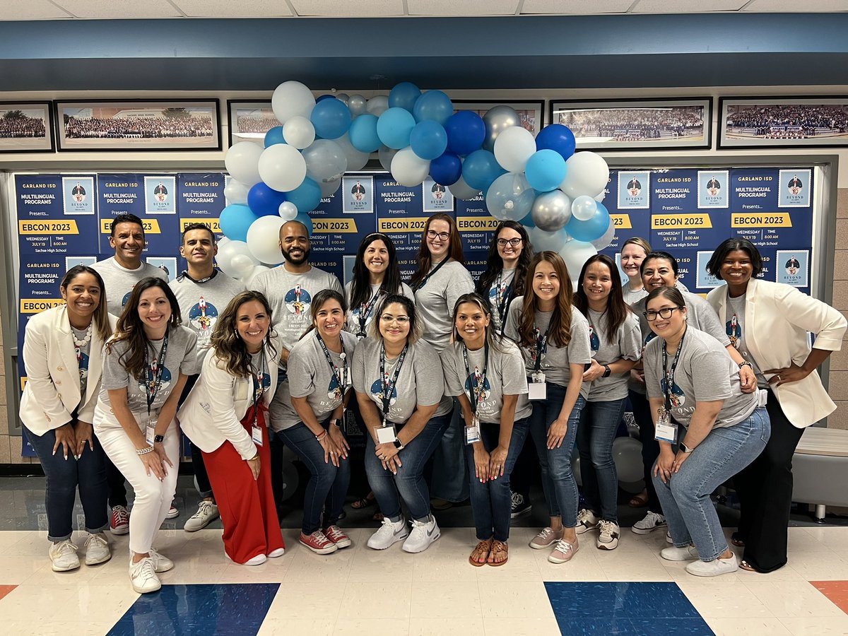 Tara Sowels (Eldridge) (@tarasowels) on Twitter photo What an amazing team! And an amazing day of learning. #EBCON2023 is officially in the books! #Blessed #TheGISDeffect #BeTheLight <a href="/gisdnews/">Garland ISD</a> <a href="/GISD4EBs/">GISD Multilingual Programs</a> What an amazing team! And an amazing day of learning. #EBCON2023 is officially in the books! #Blessed #TheGISDeffect #BeTheLight <a href="/gisdnews/">Garland ISD</a> <a href="/GISD4EBs/">GISD Multilingual Programs</a>