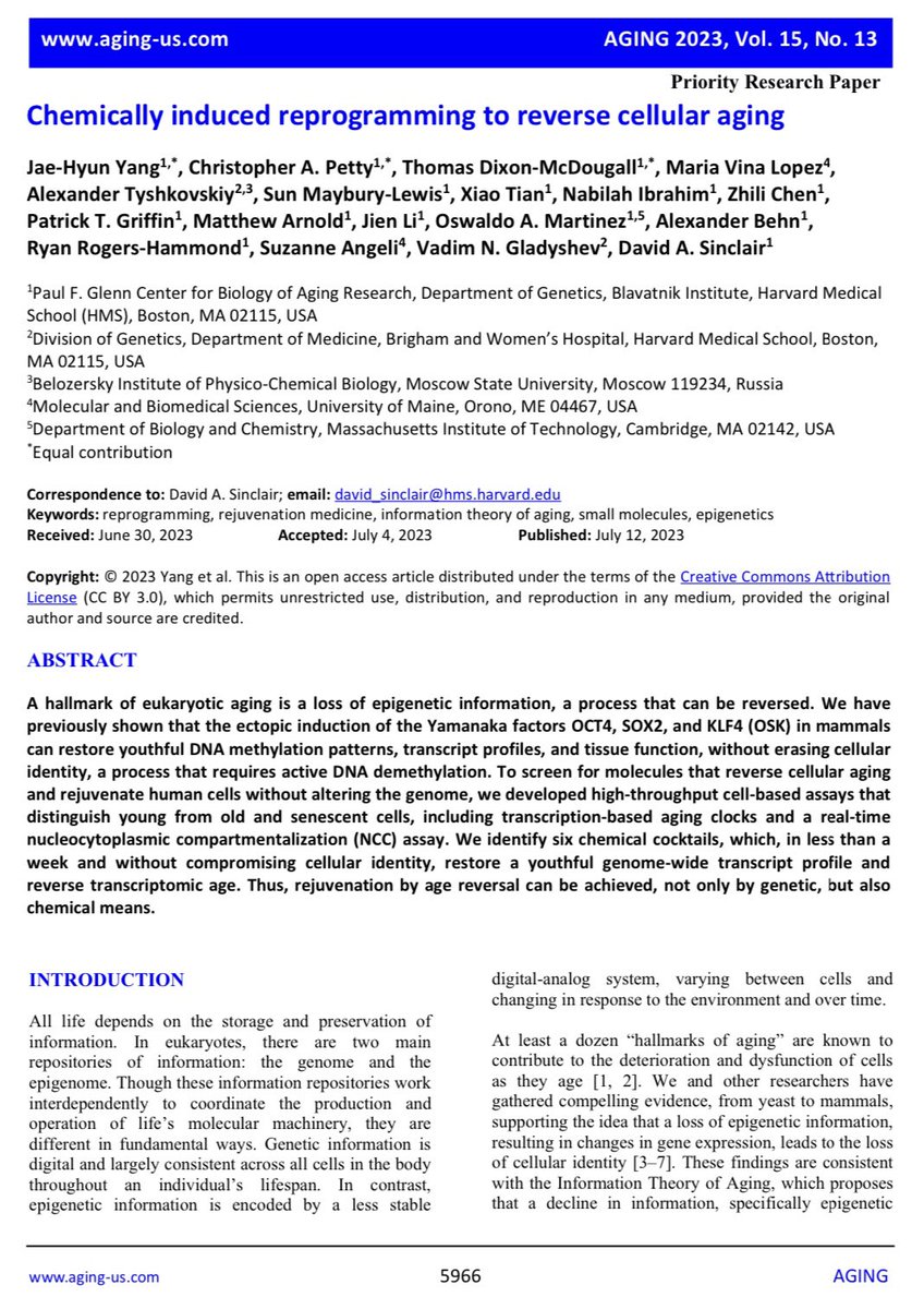 Can a single pill reverse aging? A cocktail including growth hormone, Metformin, and an AMPK enzyme activator shown to reverse the aging process. When given to mice, rejuvenation of aged muscles, liver tissue, and other organs were noticed. #ageing #rejuvenation #sanantonio