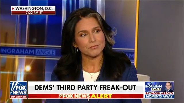 RT @IngrahamAngle: Tulsi Gabbard: Dems vilify anyone they deem a threat. https://t.co/J16MdHWhfC