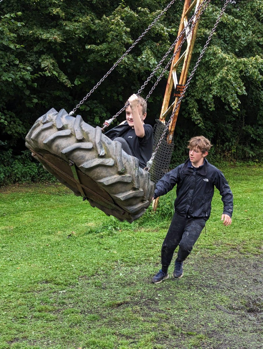 Scouts had a fantastic evening at Manley Mere!