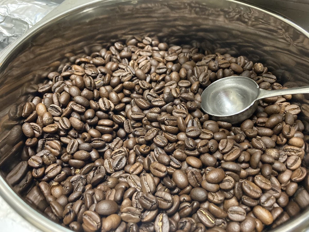 エチオピア　トラディショナルモカ
夏の焙煎は暑い😵