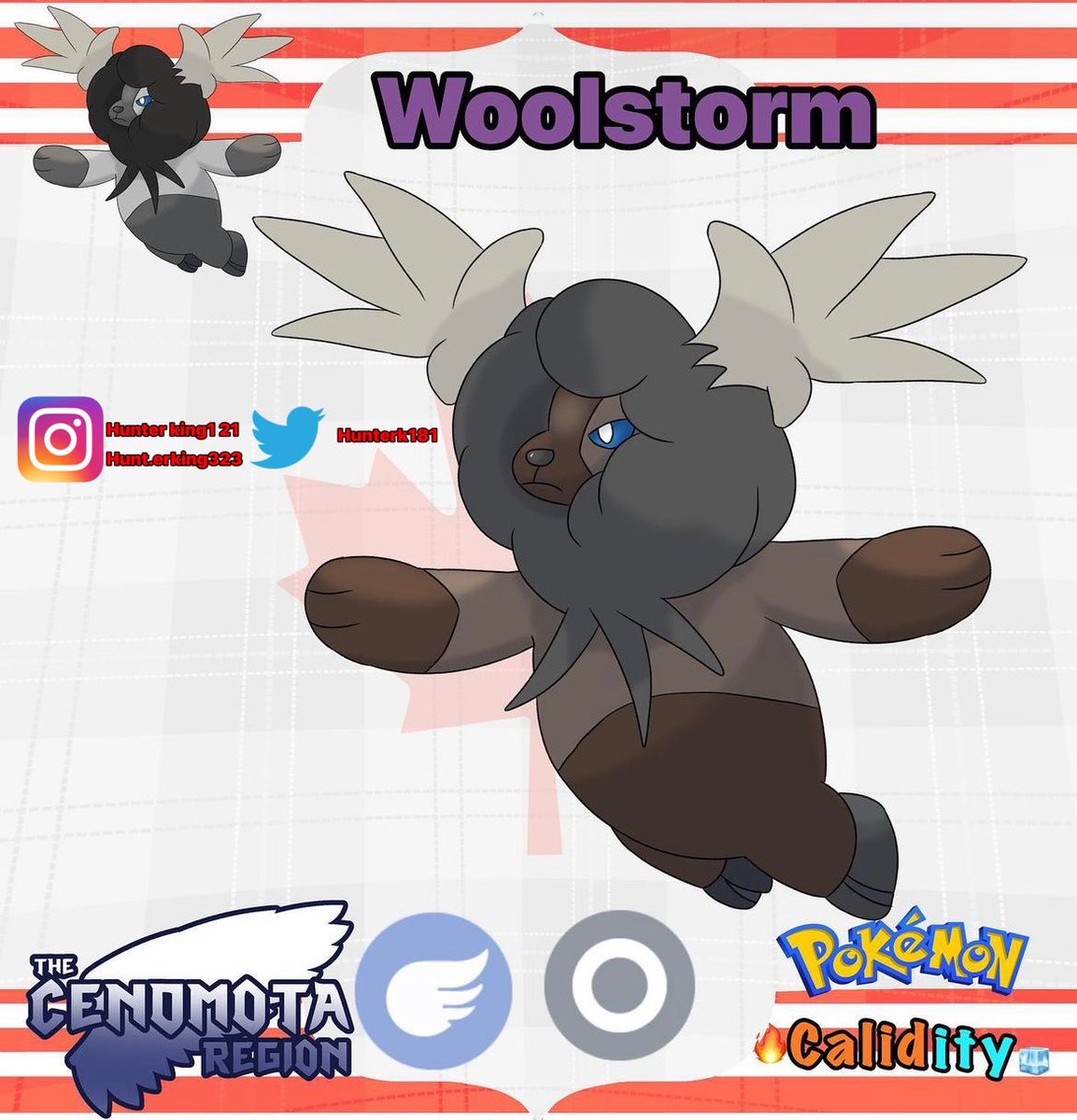 HunterK181's tweet image. #cloudsheep #sheep #ram #flyingtype #flyingtypepokemon #normaltype #normaltypepokemon #pokemon  #pokemonart #pokemonartwork #fakemonregion #fakemon #fakemonart #fakémon #fakemonartwork