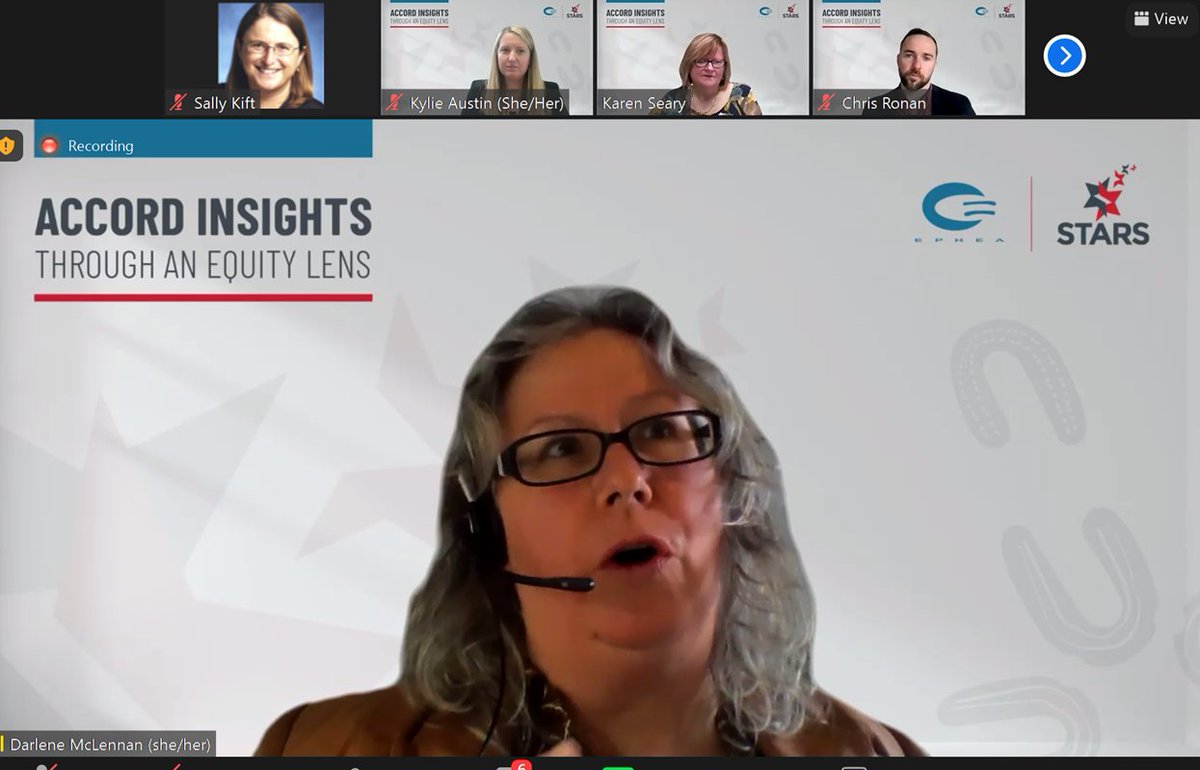 #AccordInsights
<a href="/adcet_edu_au/">ADCET</a> <a href="/DarleneMcLennan/">Darlene McLennan</a>
-They got 30 mentions👏
-50% pass rule: many of 13000 Ss @ 27 unis Min mentioned who were excluded were SwDisability
-Once in a generation chance
-Success across the lifecycle - what does that mean for #SwD employment?