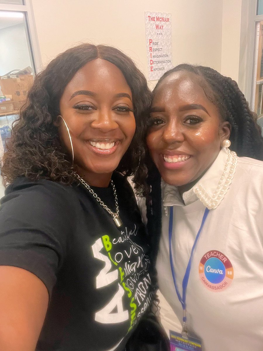 DecaturEducator's tweet image. Got to see two of my favs at the #DCSDTechSymposium! @i2teachtechga &amp;amp; @ITSTechyNatasha As always, I really enjoyed myself and left inspired!👩🏾‍💻🙌🏾💡💫