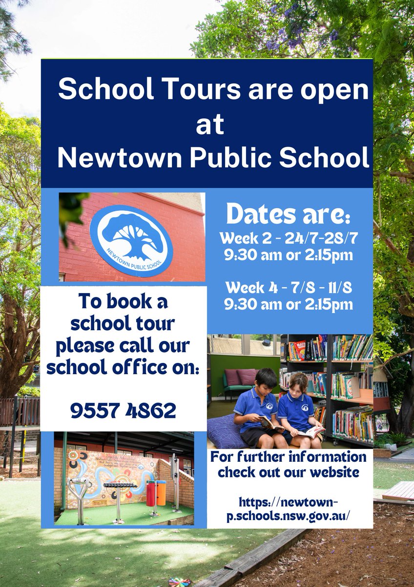 Newtown PS tweet media