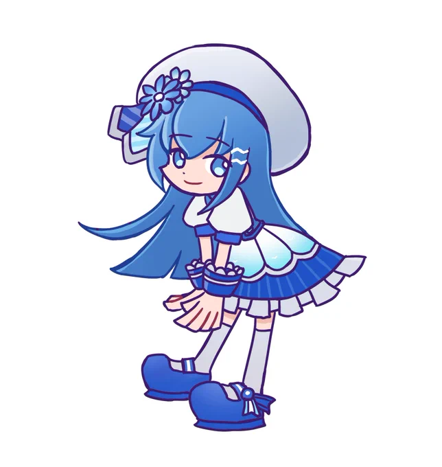 本日のぷよぷよ風イラスト化企画 桜華さんです! 