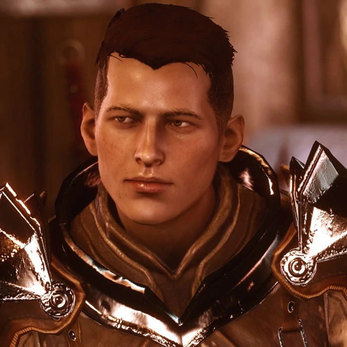 I think it shows how much hatred has been stoked and how quickly capital NC Nerd Culture has forgotten its roots that genitalia being in Baldur's Gate is getting a ton of hate and yet this dude is every third Dragon Age fan's favorite character