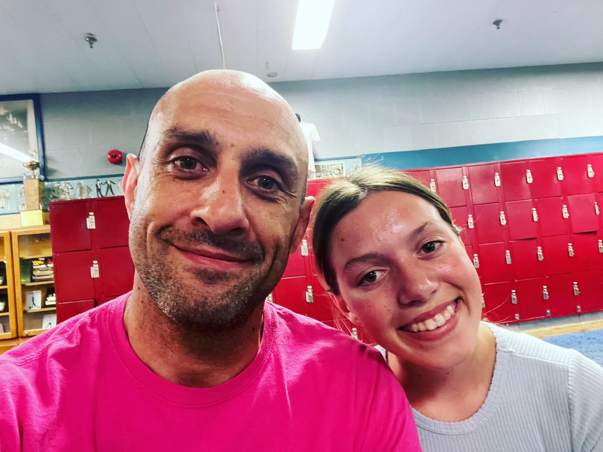 Layla and I are getting our roller skate on at Oaks Park Roller Skating Rink.