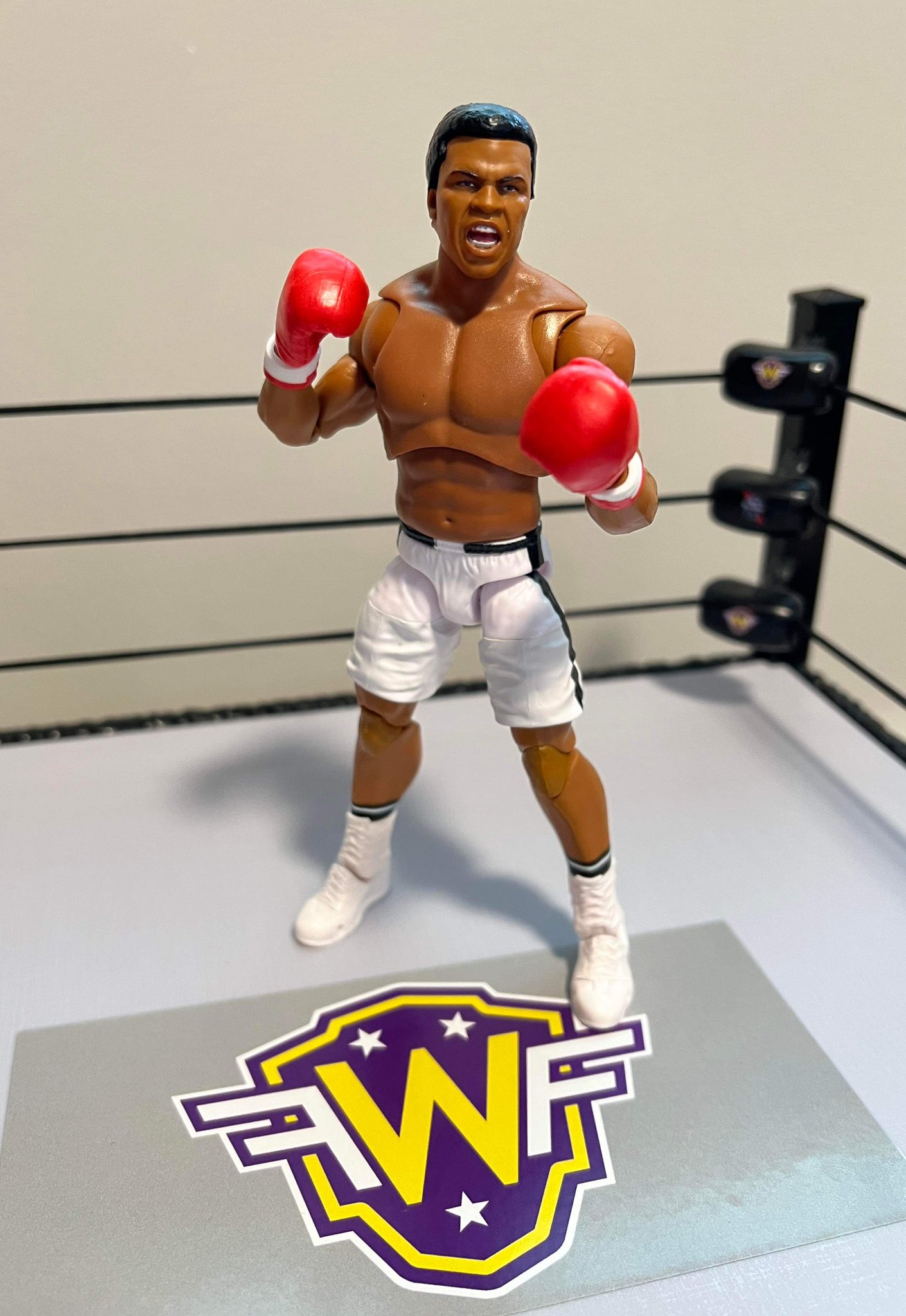 WWE Ultimate Edition Muhammad Ali Action Figure Set – Mattel Creations