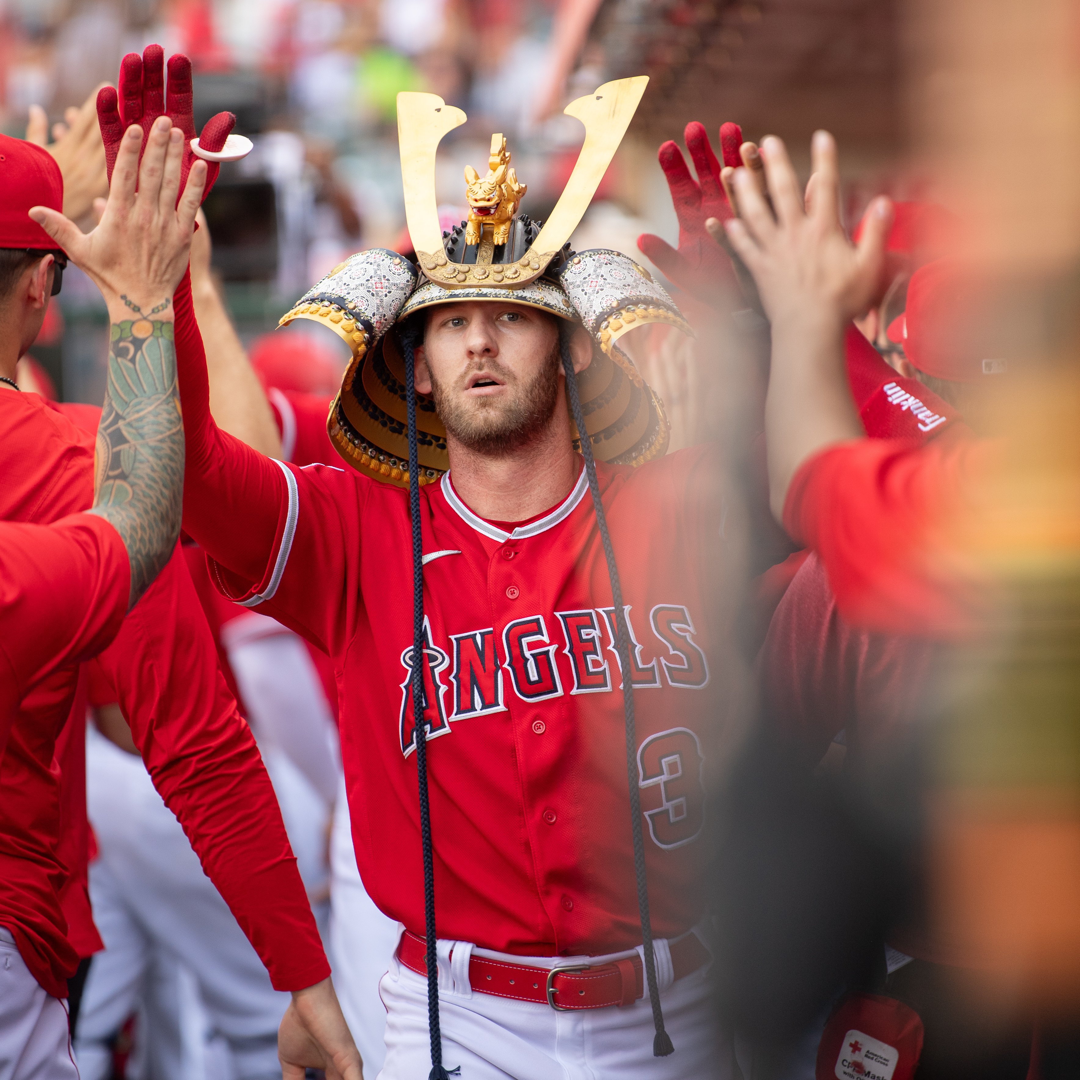 Yankees at Angels / Twitter