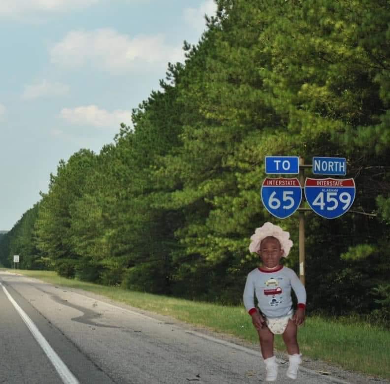this gotta be the baby carlee seen on the highway