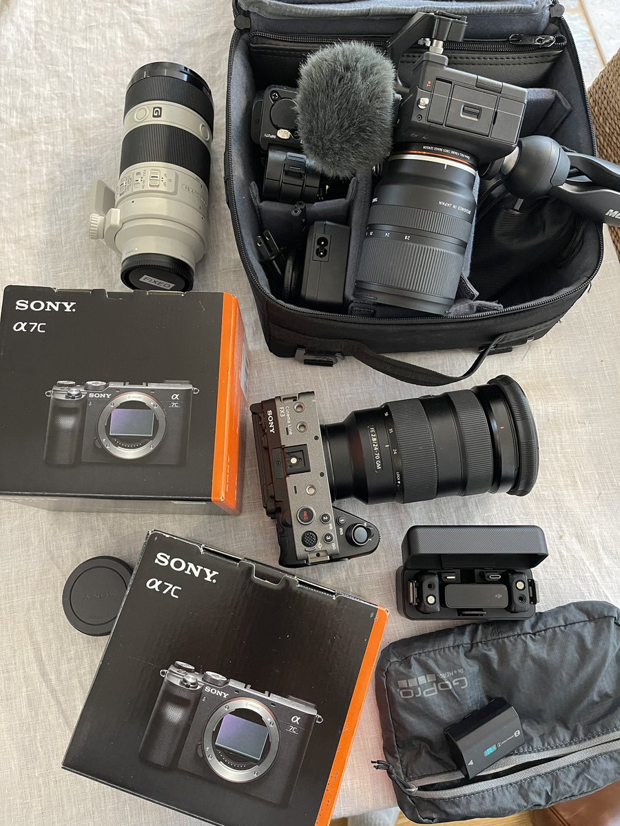 gear on gear on gear. tryna make movies out here