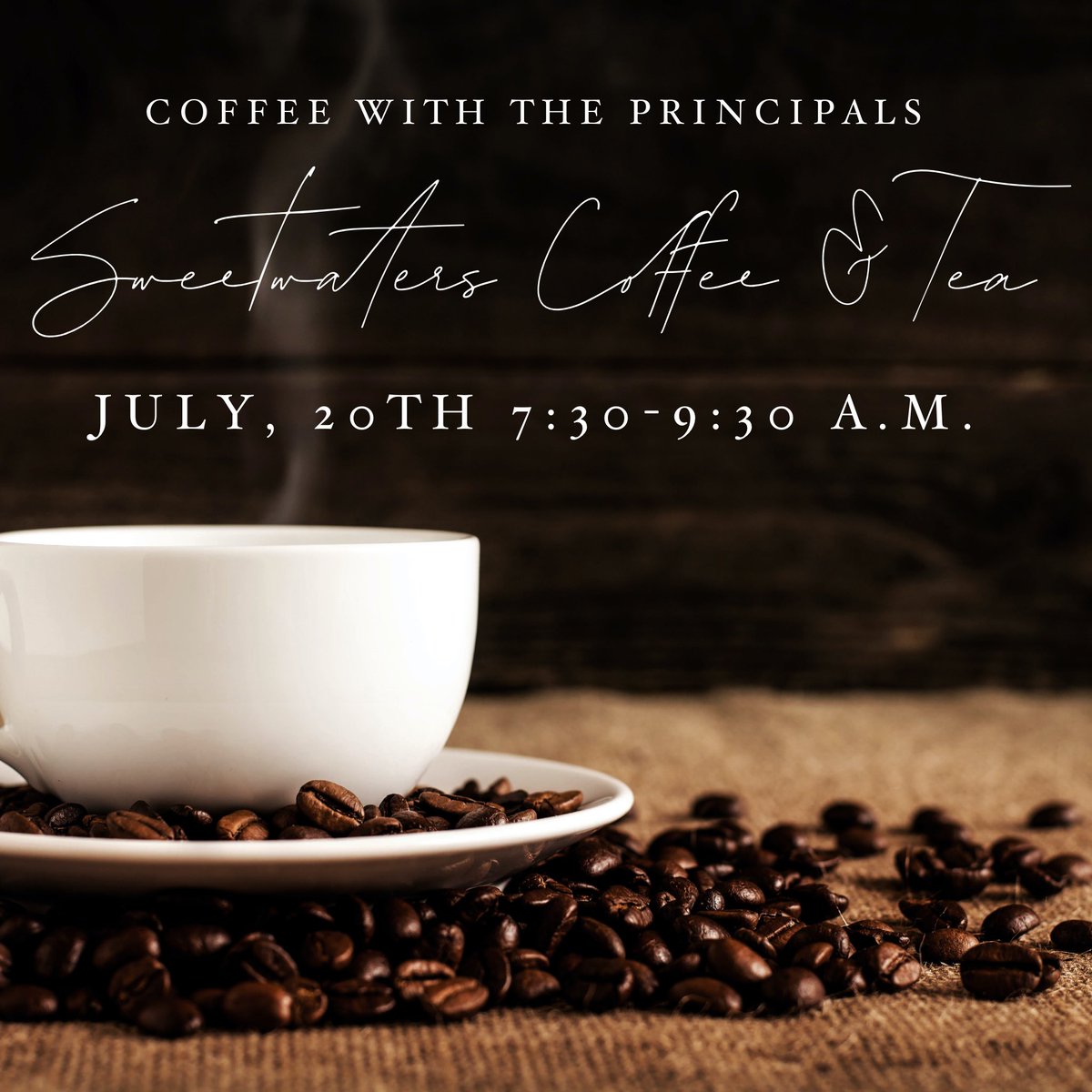 I can’t wait to enjoy a cup of my favorite coffee with some of my most favorite people! <a href="/ParkwayBulldogs/">Magnolia Parkway</a>