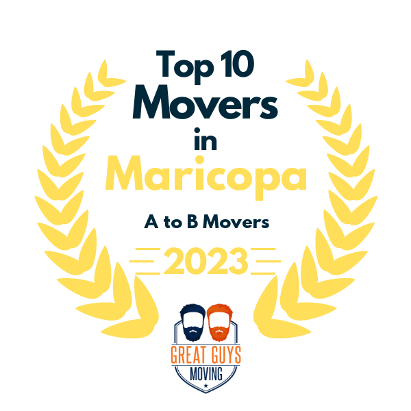 atobmoversaz's tweet photo. Thank you to @GreatGuysMoving for listing us as a top 10 moving company in Maricopa! 🎉🚚 https://t.co/2i7kbou9Ya