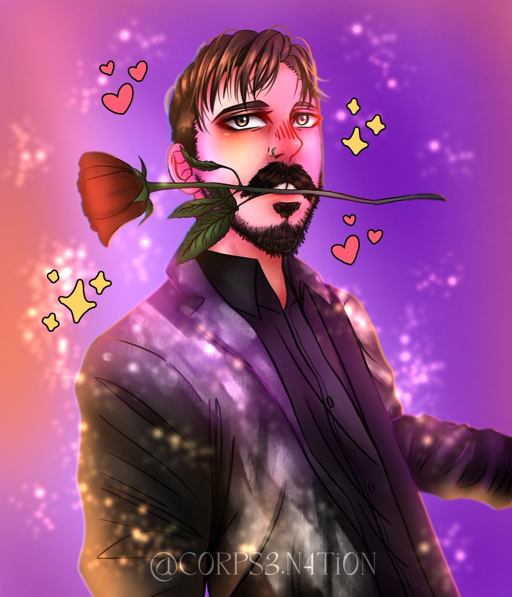 13_f1sh's tweet photo. Repost of my favorite Ryan drawing. I actually don't know if I've posted this before.. ANYWAYS! This was for Ryan's birthday ^^ ✨‼️ #motionlessinwhite #miw #ryansitkowski https://t.co/WzpfXuCc0M