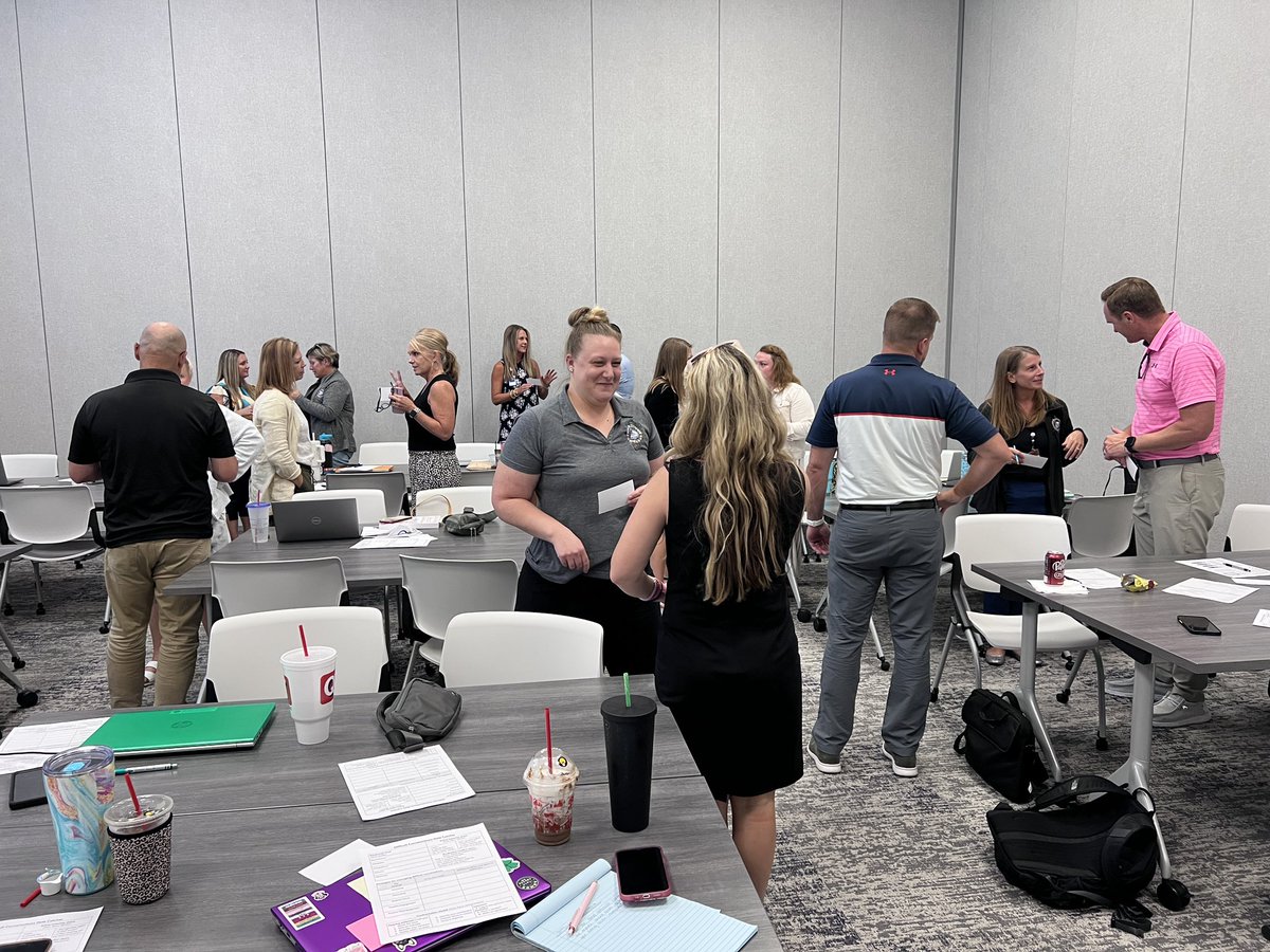 ReneeTrotier's tweet photo. Great day at @FZSchools Admin Conference! Dedicated educators preparing for teachers and students to return next month. I loved the energy of this group! @EducPlus @StLouisRPDC #MoEducation https://t.co/h9jtOZU10o