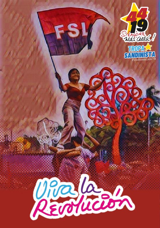Sin la participaciónde las mujeres no hay revolución.

#TropaSandinista #4419SiempreMásAllá