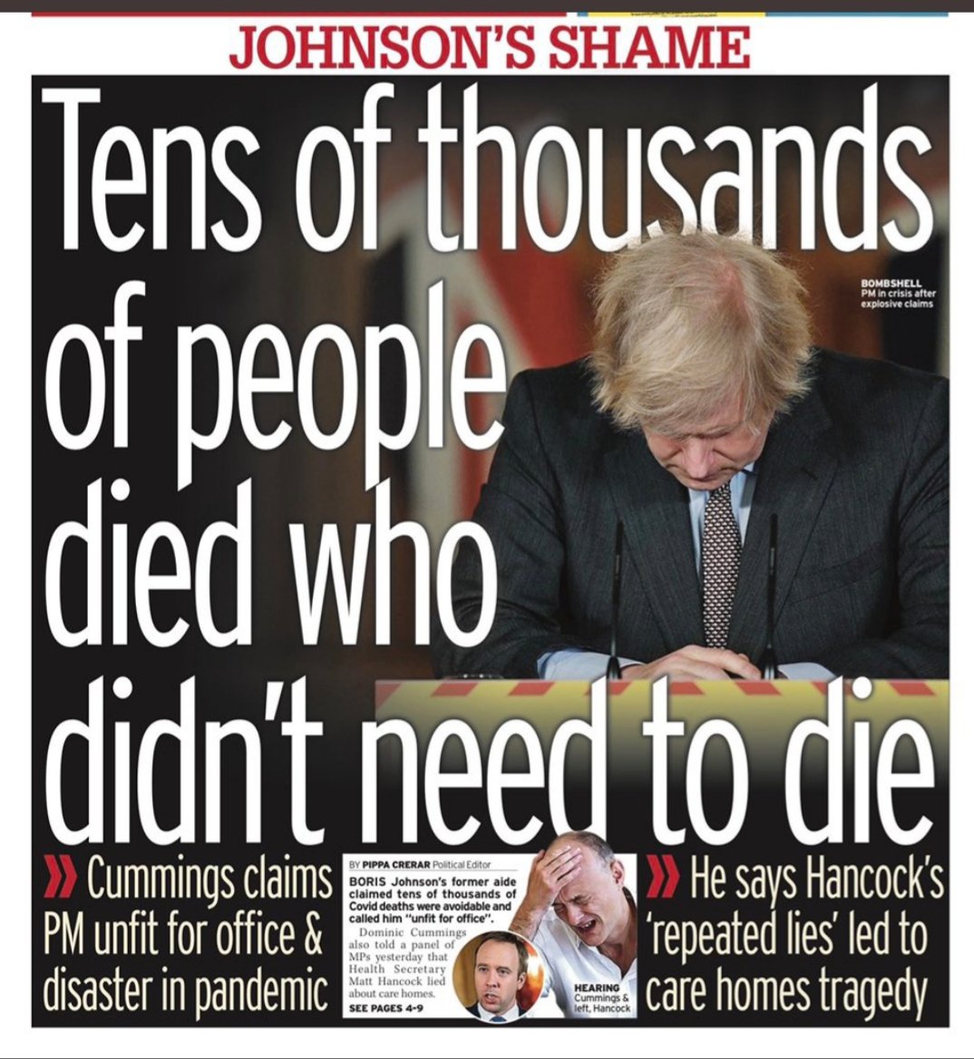 EileenM20102722's tweet photo. Spot on Johanna💯%
#ToriesOut378
#CovidInquiry
#MetPolice
#LockJohnsonUp
IF NOT WHY NOT ⁉️ https://t.co/QKSH5sVkUl