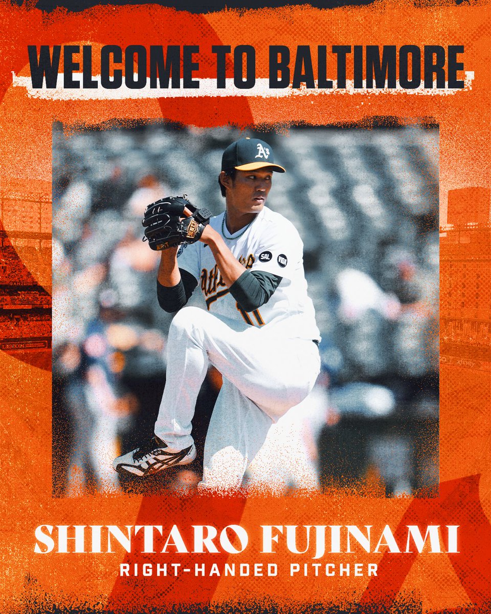 Wellcome Pitcher Welcome to #Birdland, Fuji!