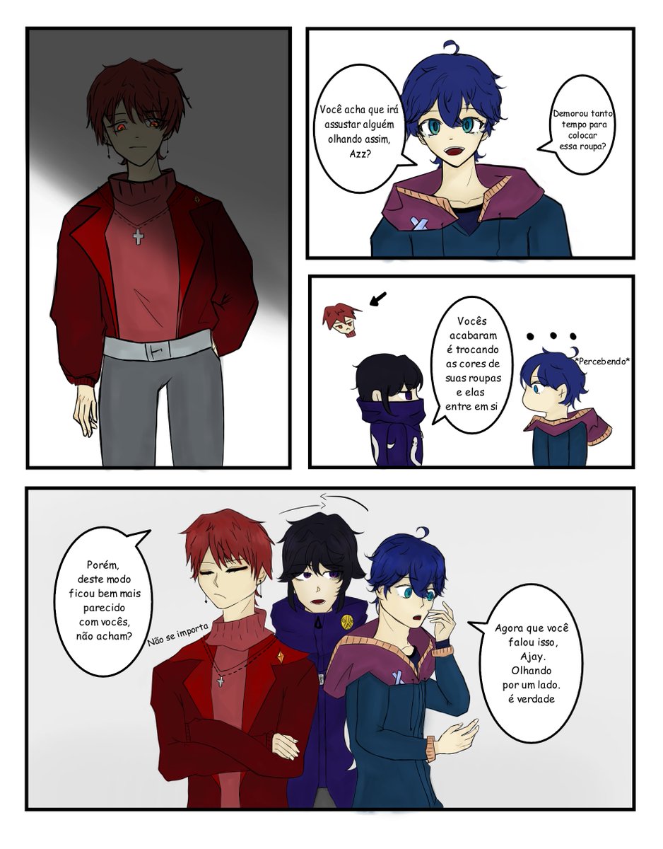 akira_tenso's tweet photo. Troca de roupas entre Ace e Azz - de 3A's
#3As https://t.co/Nd1bi6FdZs