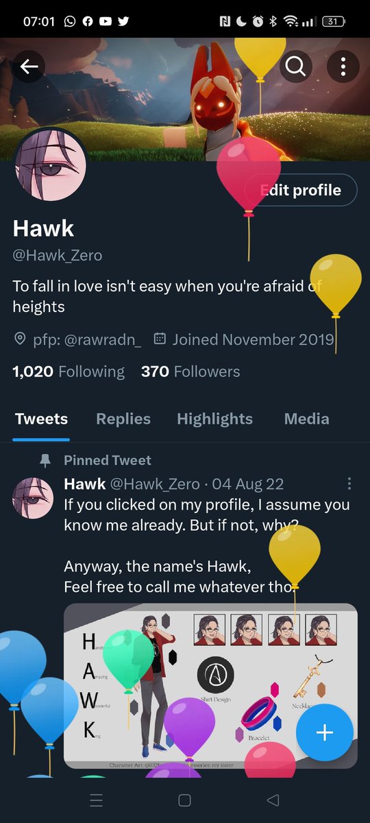 Hawk 🩷💜💙 tweet media