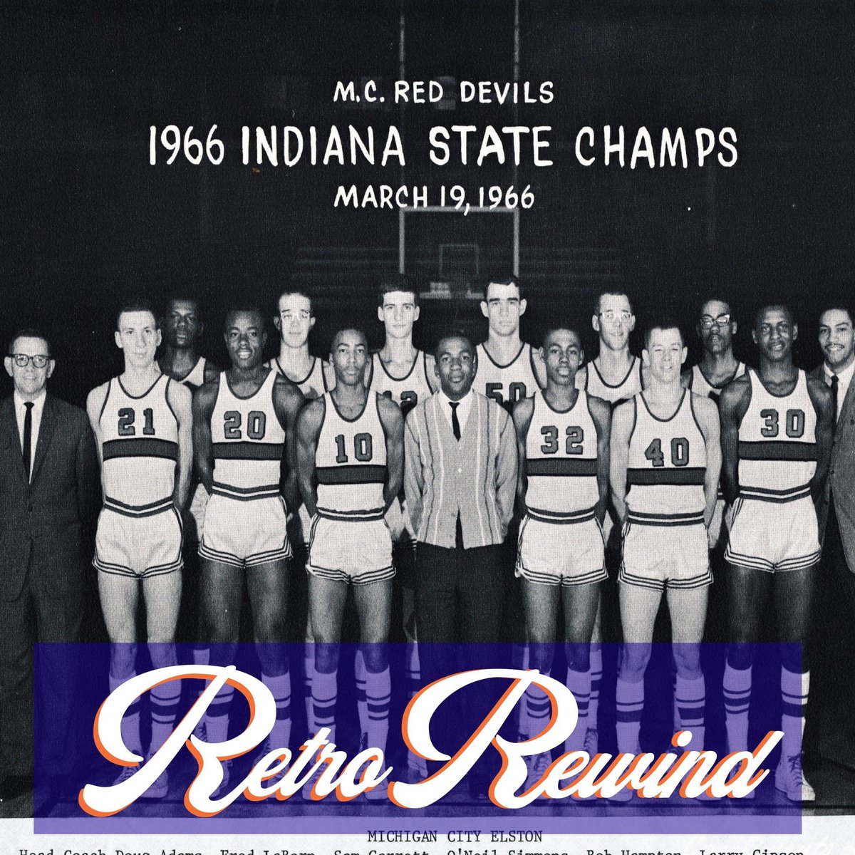 #RetroRewind |  Michigan City Elston Red Devils, 1904-1995, School Colors: Red and White

The Red Devils of Michigan City Elston saw great basketball success throughout their history. They won 38 sectional titles, 14 of which came consecutively leading up to their 1966 state… https://t.co/lfGYM8UuEx https://t.co/MGbS27BpiZ