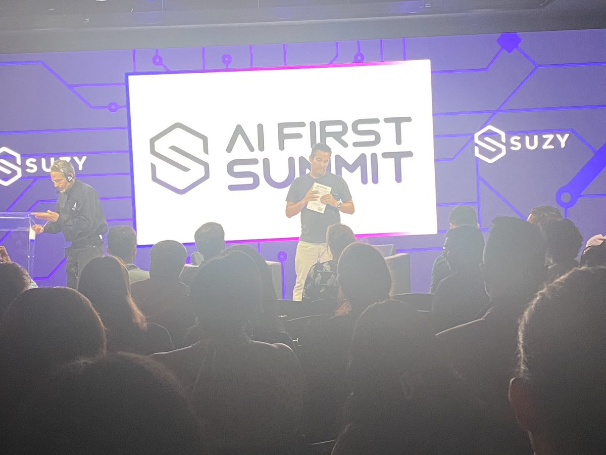 Amazing Suzy AI Summit event, listening to <a href="/MattyB/">Matthew B. Britton</a>  do a masterful interview of <a href="/marctothec/">Dr. Marcus Collins</a>.