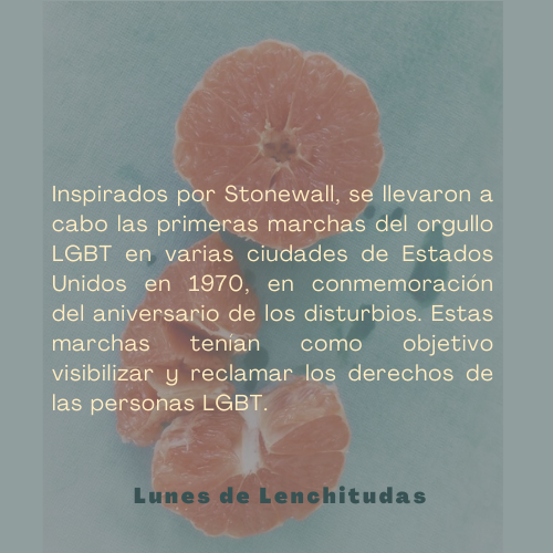 Lenchitudas's tweet photo. Sabemos que Junio es el mes del orgullo pero ¿cómo surgió? Te dejamos unos datos sobre este mes para seguir reconociendo la diversidad que existe este mes y todo el año

¿Ya sabías esta breve historia del mes donde se celebran las diversidades? https://t.co/PWpU0oaVsH