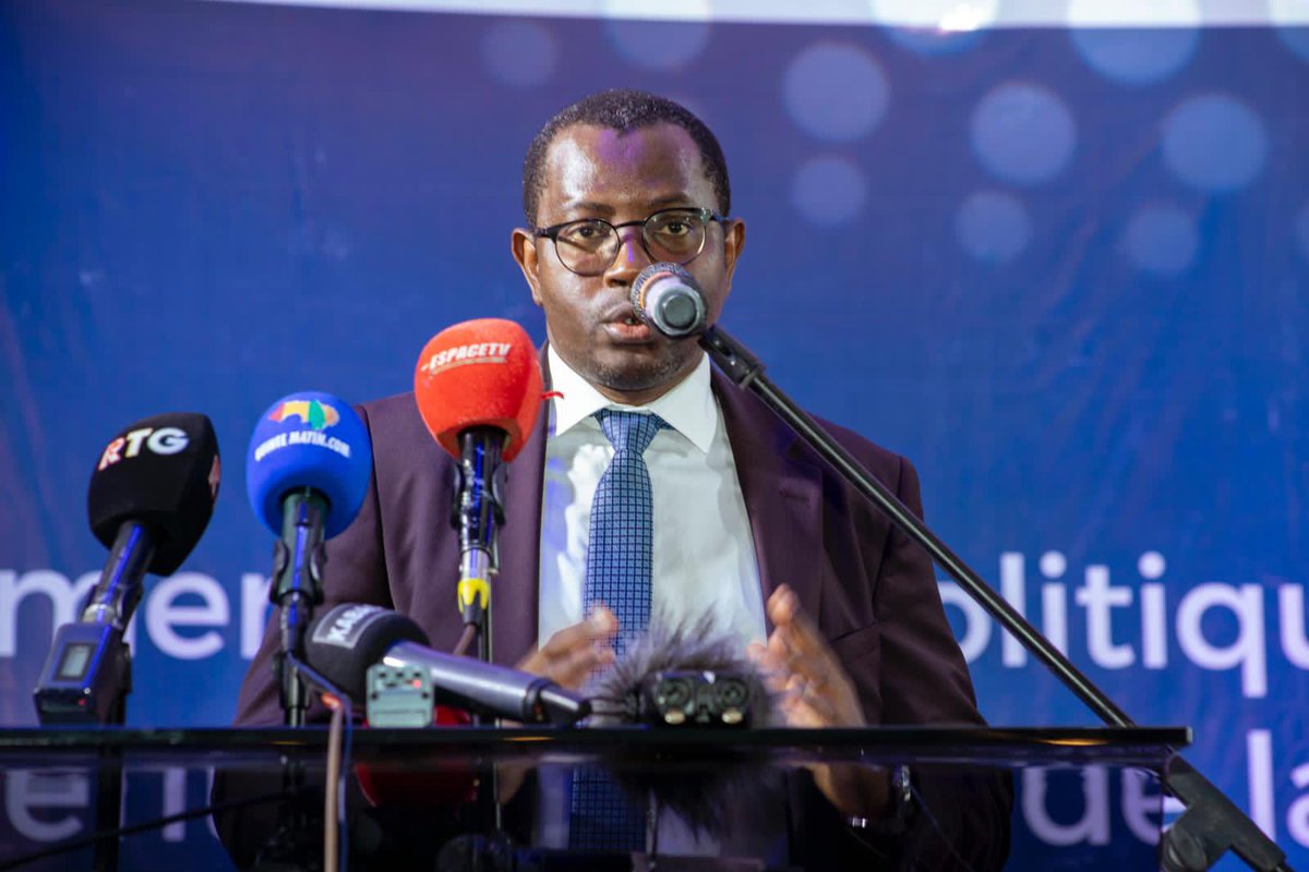 UNIDO_Guinea's tweet photo. Lancement de la nouvelle Politique Nationale de Développement Industriel de la Guinée(#PNDIG) sous la Présidence du Premier Dr. Bernard GOUMOU. Assistance Technique et Financier de #ONUDI/#UNIDO et @UEenguinee. https://t.co/ZQZUSEFR6S