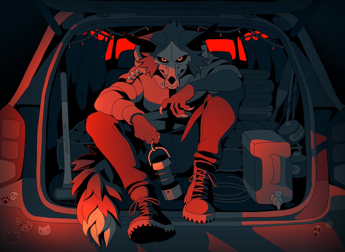 Undead_Fangs's tweet photo. A growl escaped the undead lycanthrope's maw. He was bored as hell, though going out in his car and taking a breather would calm em down. He was wrong, and he seems more irritated than before.

"Dammit, hell am I even doing out here? I need something to do, but what?!"

#OpenRP https://t.co/lz9zByjKgy